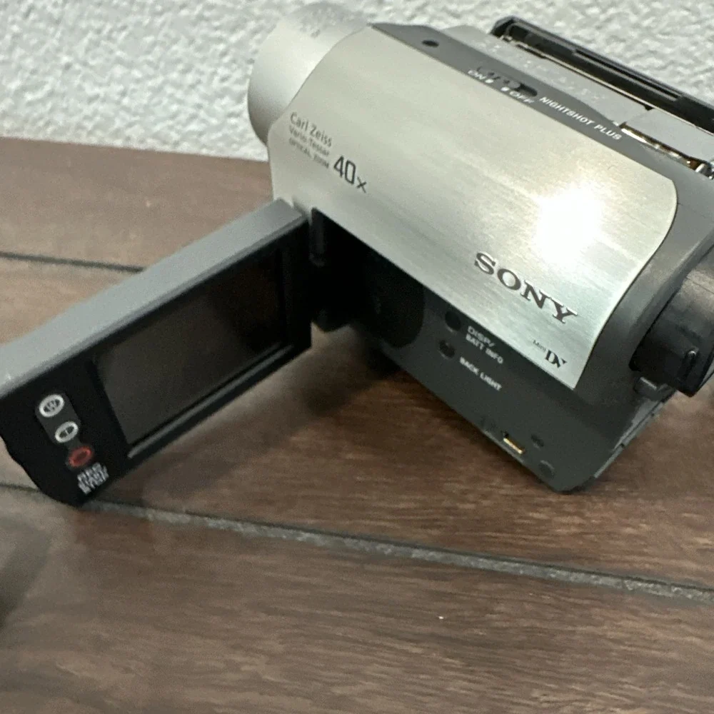 (Lot Of 3) Sony & Nikon For Parts Repair Camcorder Camera Untested Bundle